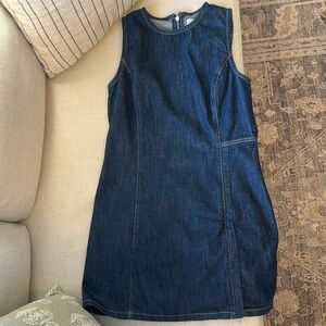 Zara denim dress/ size large